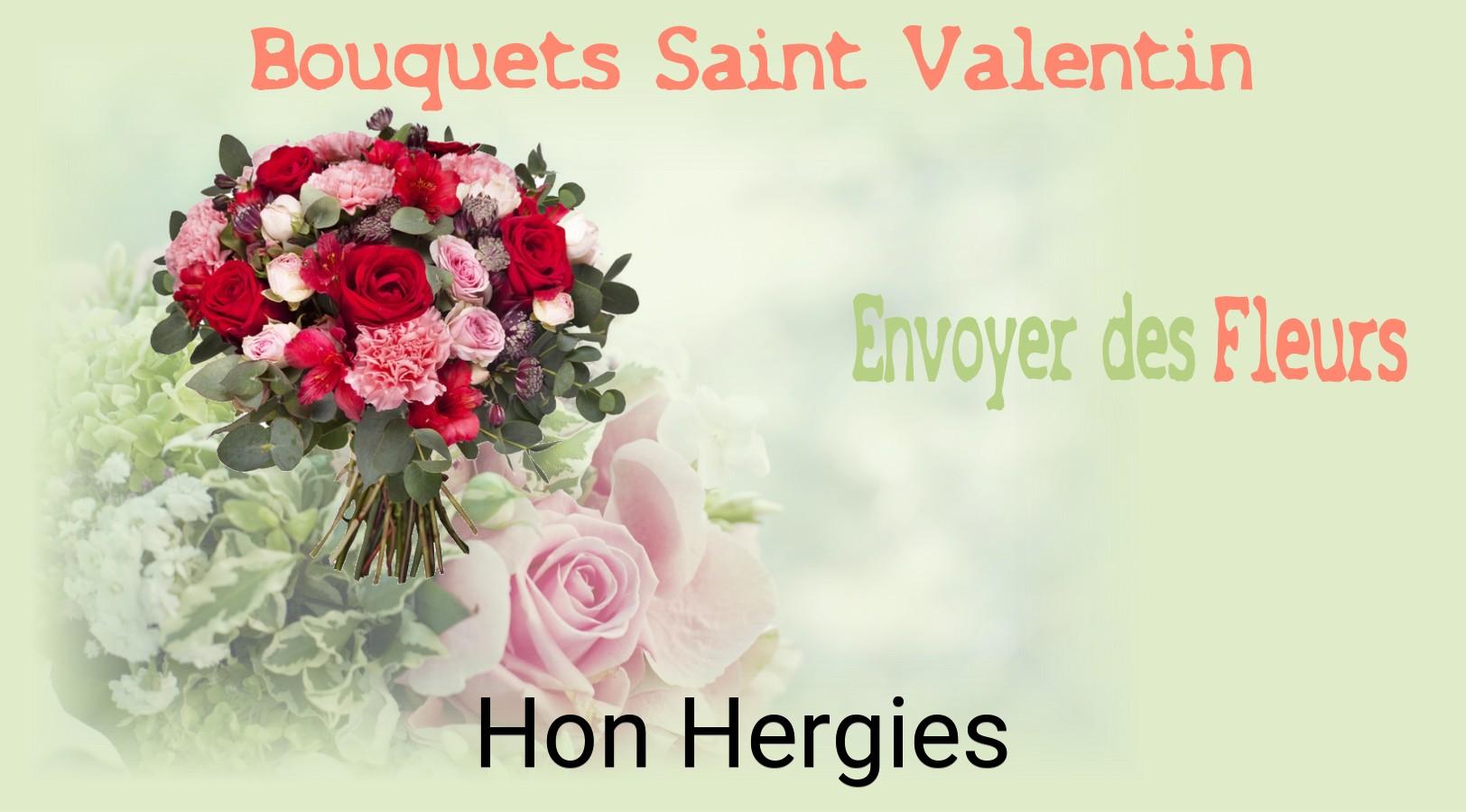 Roses de Saint-Valentin livrées à Hon-Hergies